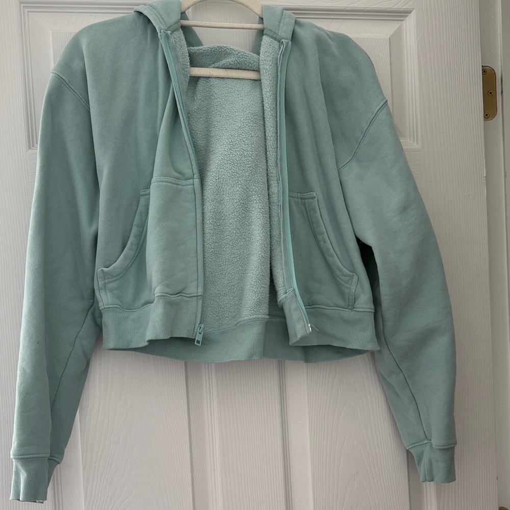 Aritzia Mint Green Hoodie
